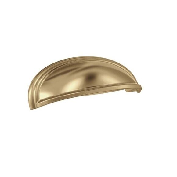 Amerock Ashby BP36640CZ Champagne Bronze Cabinet Handle Cup Pull 3/4” C-C NEW - Picture 1 of 6